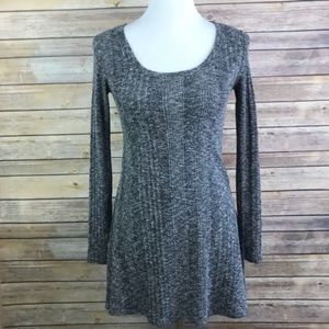 BDG XS Extra Small Gray Long Sleeve Knit Sweater